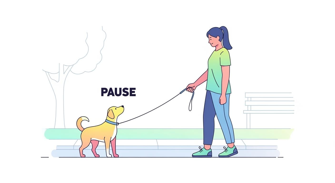 How to Get Dog to Stop Pulling Leash Using the Stop and Wait Method