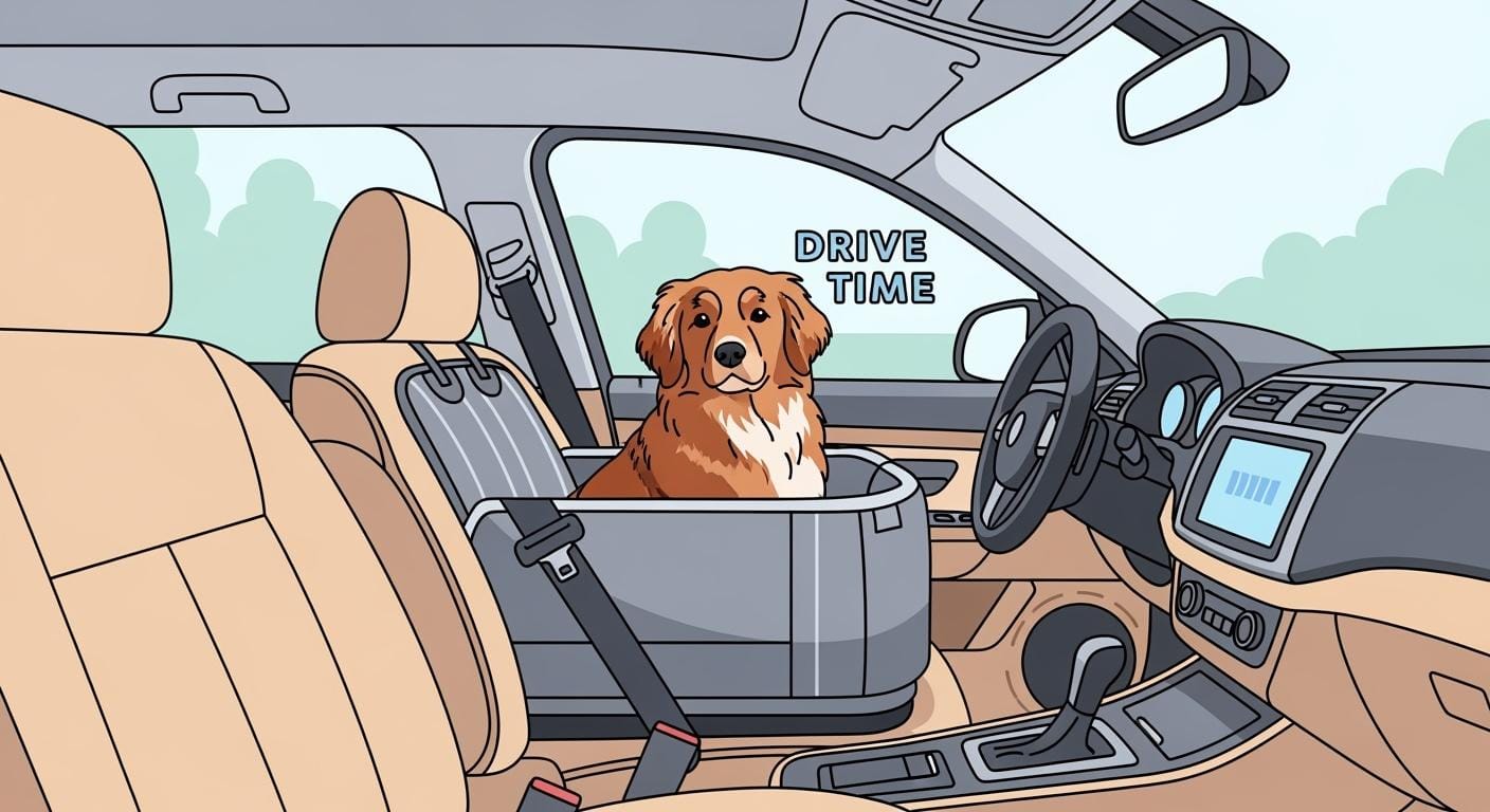 Car Seat Cover for Pet Soft Cover or Hard Bottom for Daily Drives