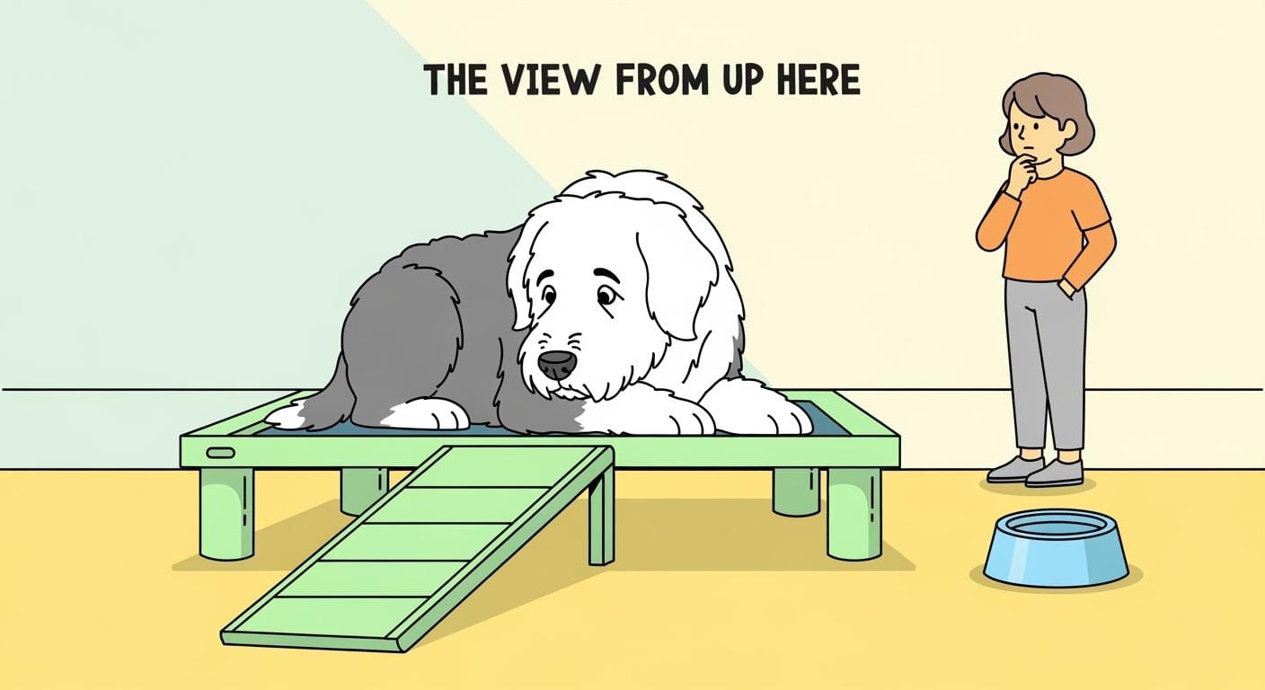Dog Bed Elevated Large When Height Helps or Hurts