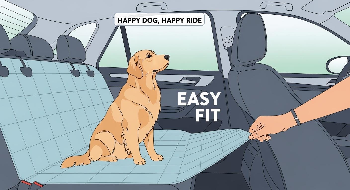 Car Seat Covers for Dog Remove Fast or Leave Installed