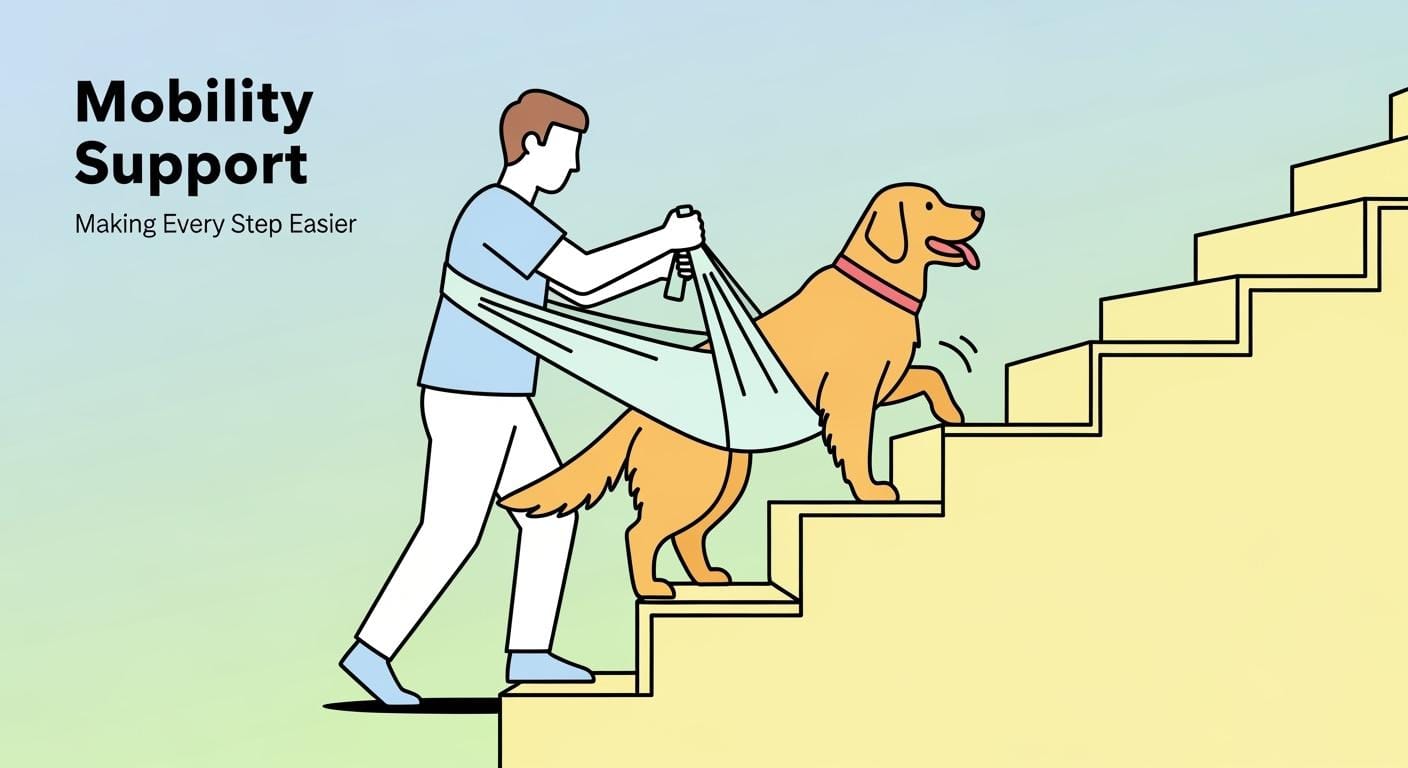 Dog Sling Carrier for Large Dogs Practical Guide for Stairs and Transfers