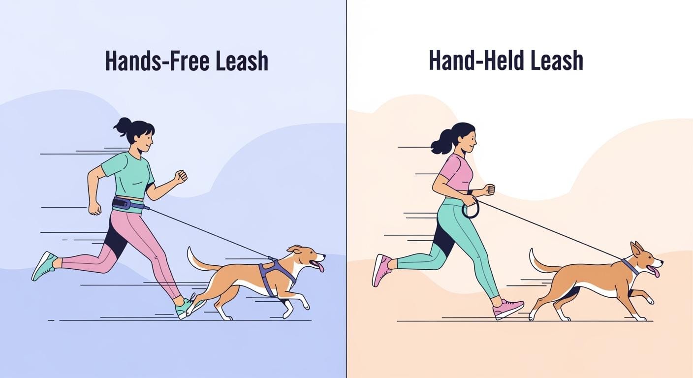 Hands Free Dog Leash Running or Classic Hold, Which Feels Better?