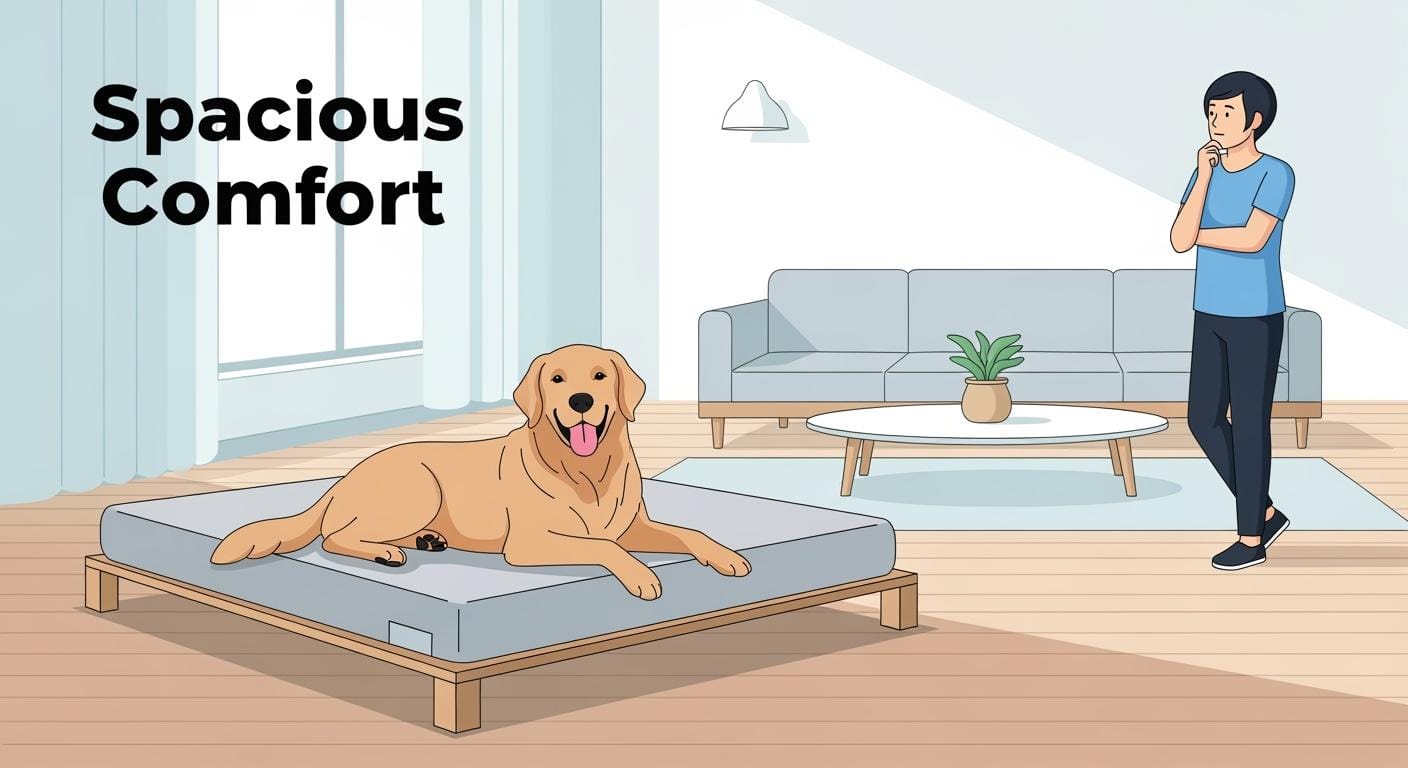 Raised Dog Bed Extra Large More Room or More Floor Space
