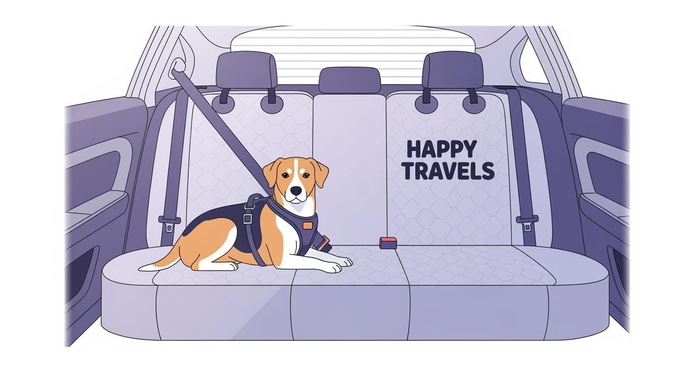 Car Pet Seat Cover Fit and Stability for Everyday Use