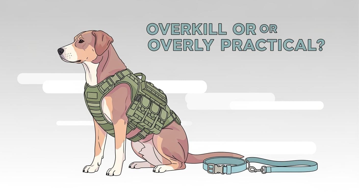 Tactical Dog Harness Vest Practical Choice or Overkill