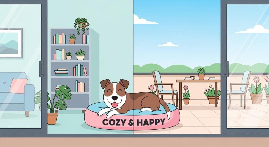 Indoor Outdoor Dog Bed Patio Ready or Living Room Friendly