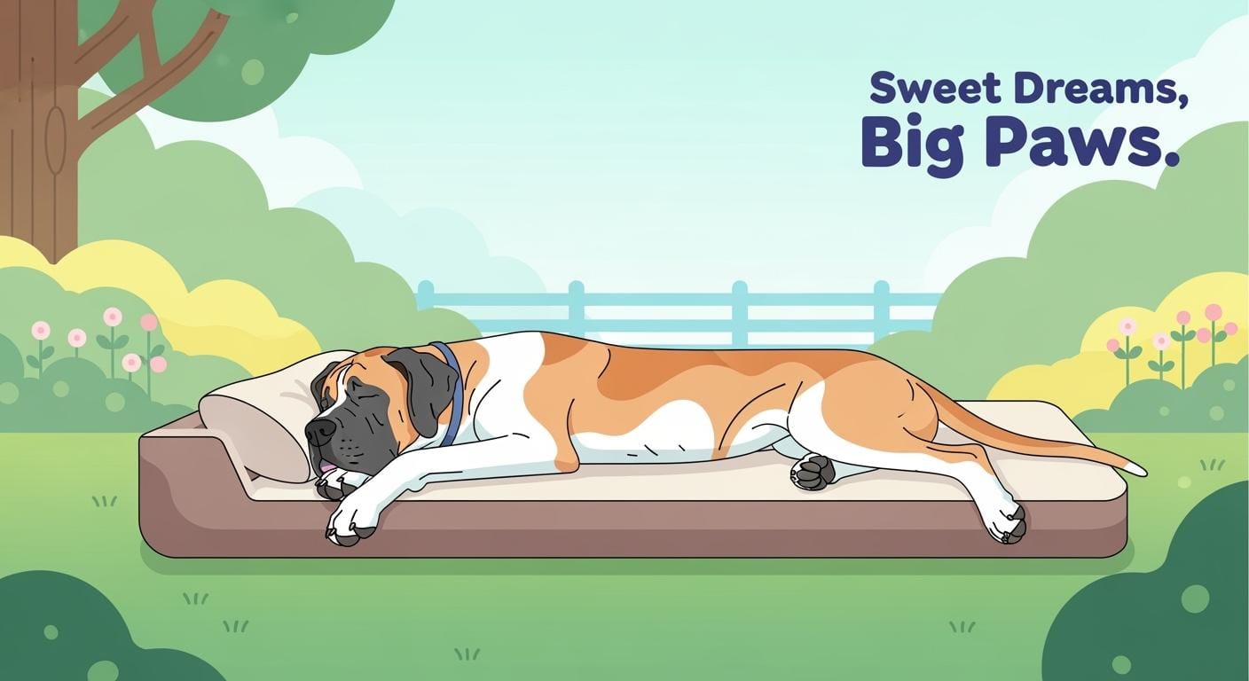 Bed Dog Extra Large Big Outside Size or Real Sleep Space