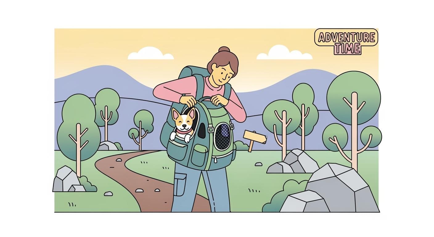 Dog Backpack Carrier for Hiking Can You Reload It Easily on the Trail